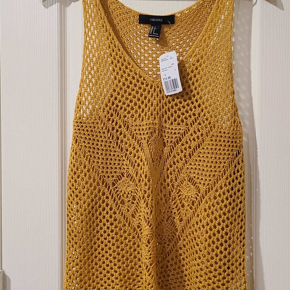 Yellow tank